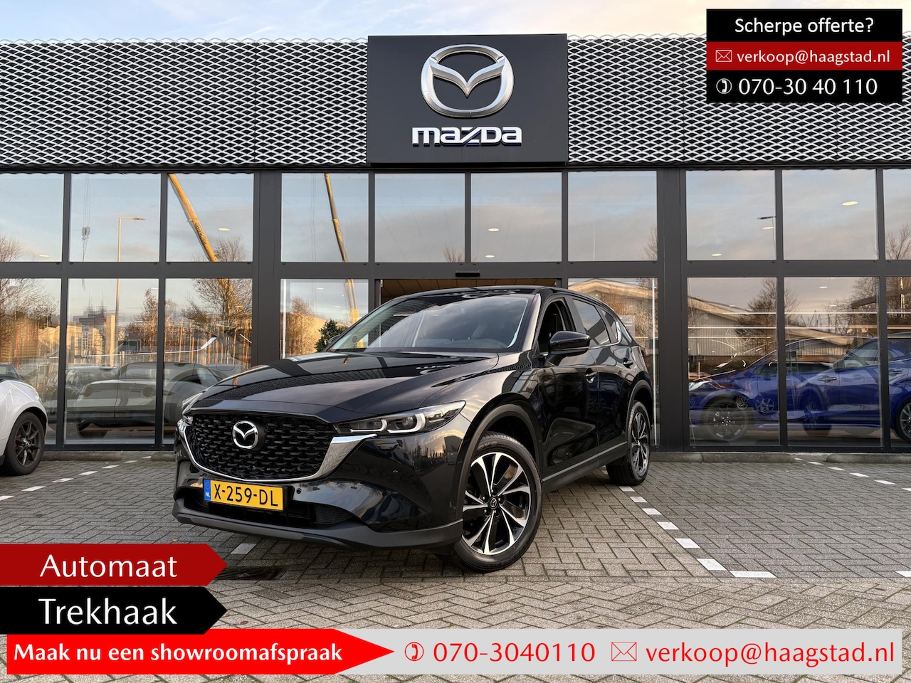 Mazda CX-5 - 2.0 e-SkyActiv-G M Hybrid 165 Advantage Dealer onderhouden / 1e eigenaar / Trekhaak - AutoWereld.nl