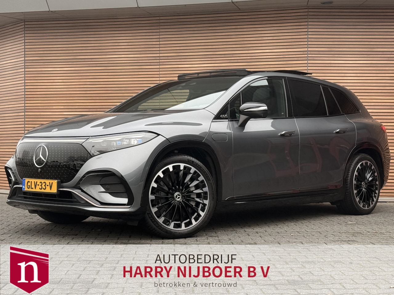 Mercedes-Benz EQS SUV - 450 4MATIC AMG Line 7p 118 kWh Burmester / Hyperscreen / Panoramadak - AutoWereld.nl