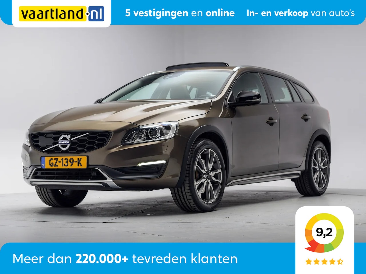 Volvo V60 - 2.0 D4 Summum Aut. [ Navi Leder Schuifdak ] - AutoWereld.nl