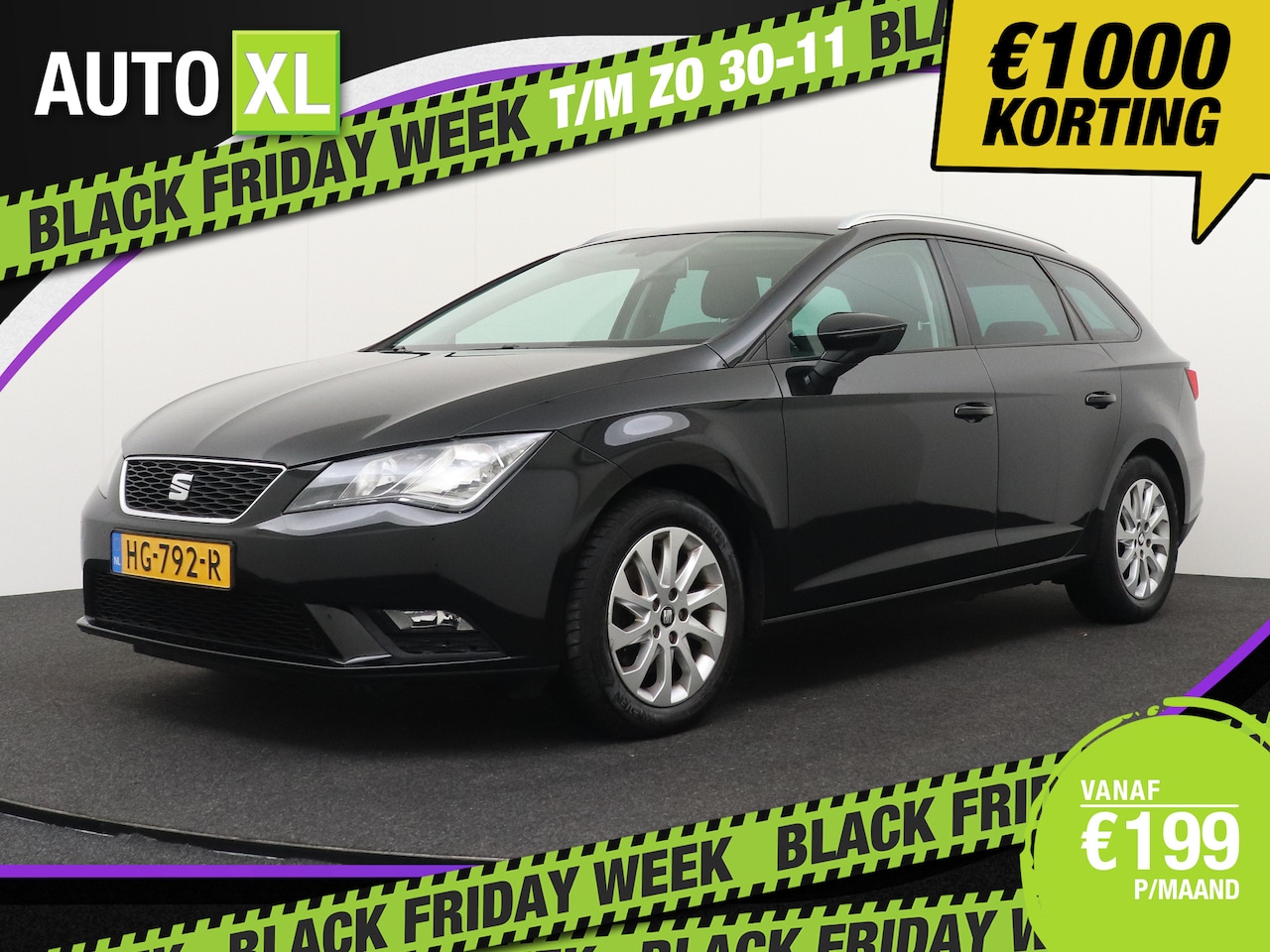 SEAT Leon ST - 1.4T 150 PK Aut. Style Trekhaak Navi Climate - AutoWereld.nl