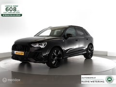 Audi Q3 - 35 TFSI S Line Pro Line S|black|pano|stoelverw.|leder|lmv19