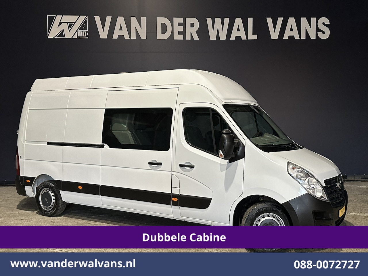 Opel Movano - 2.3 CDTI 146pk L3H3 Dubbele Cabine Inrichting Euro6 Airco | 5-Zits | 2500kg Trekhaak Parke - AutoWereld.nl
