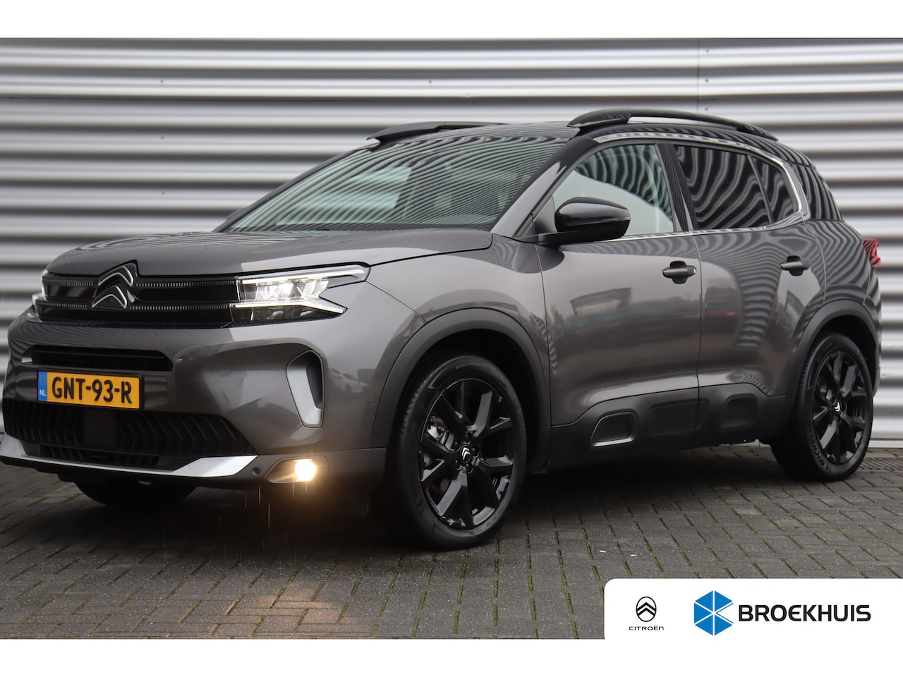 Citroën C5 Aircross - Citroën 1.2 HYBRID 136PK Ë-SERIES AUTOMAAT / NAVI / LEDER / CLIMA / LED / PDC / 19" LMV / - AutoWereld.nl