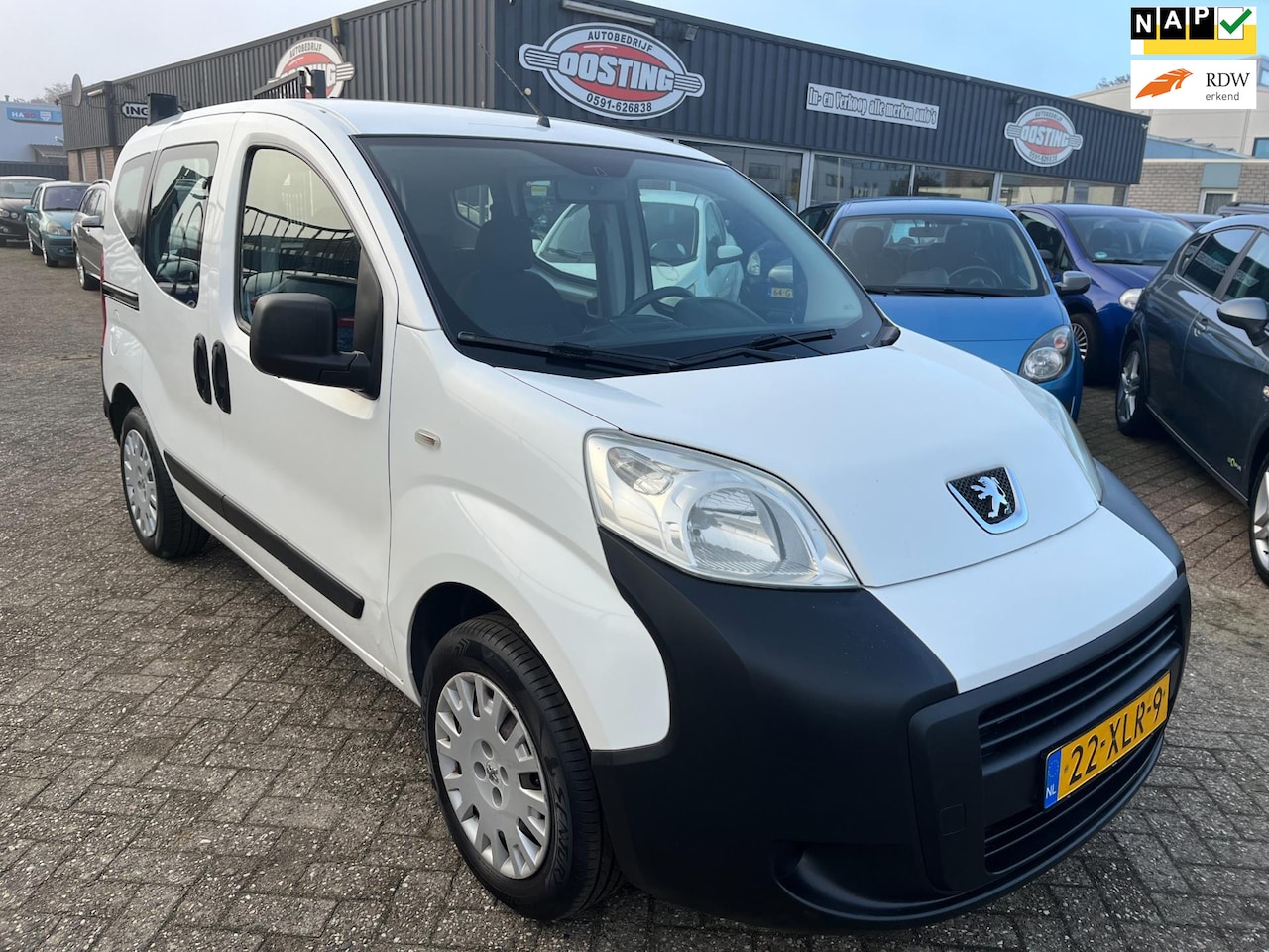 Peugeot Bipper Tepee - 1.4i(st-bekr,airco,dubb-schuifdeur,lpg-g3,bj12,5499,-) - AutoWereld.nl