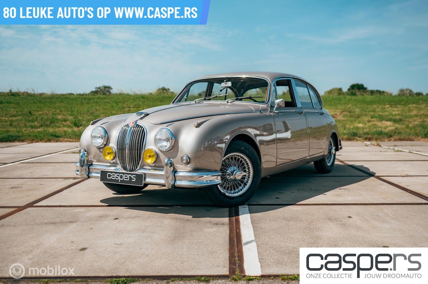 Jaguar Mark II - 3.4L | Origineel NL geleverd | Gerestaureerd - AutoWereld.nl
