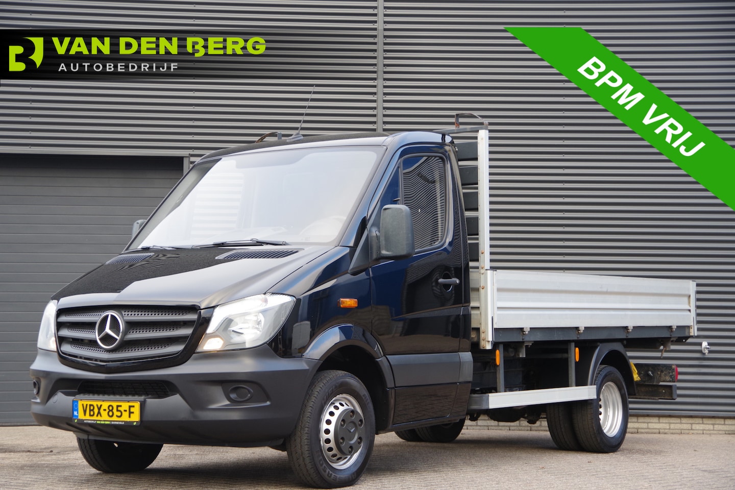 Mercedes-Benz Sprinter - 519 3.0 V6 KIPPER 3 ZIJDIG, OPEN LAADBAK, 3.5T TREKHAAK, DUBBELLUCHT, AIRCO, CRUISE, MF ST - AutoWereld.nl