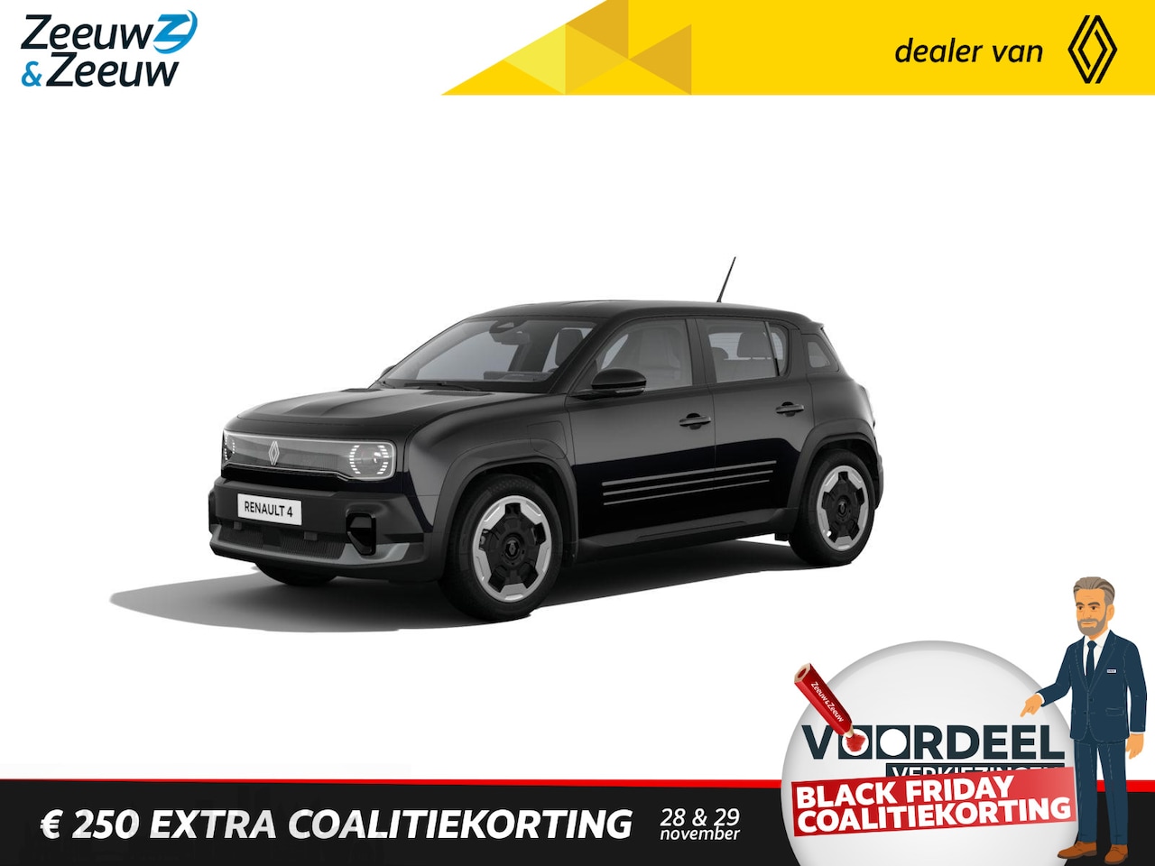 Renault 4 - Evolution Urban Range | Profiteer nu van €1000,- orderpremie | 300KM Actieradius | Nu in d - AutoWereld.nl