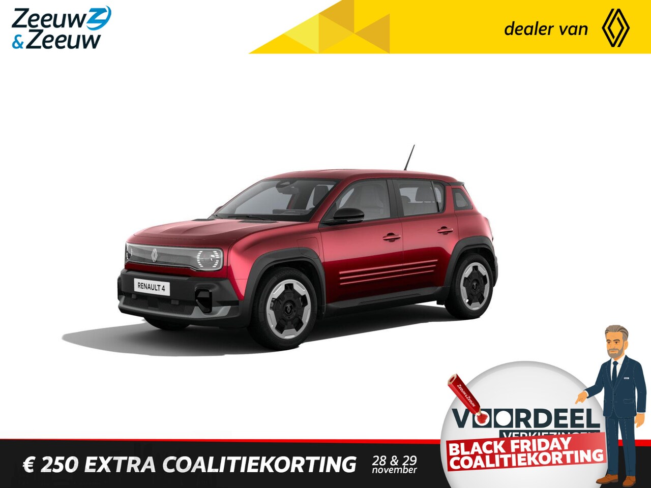 Renault 4 - Evolution Urban Range | Profiteer nu van €1000,- orderpremie | 300KM Actieradius | Nu in d - AutoWereld.nl