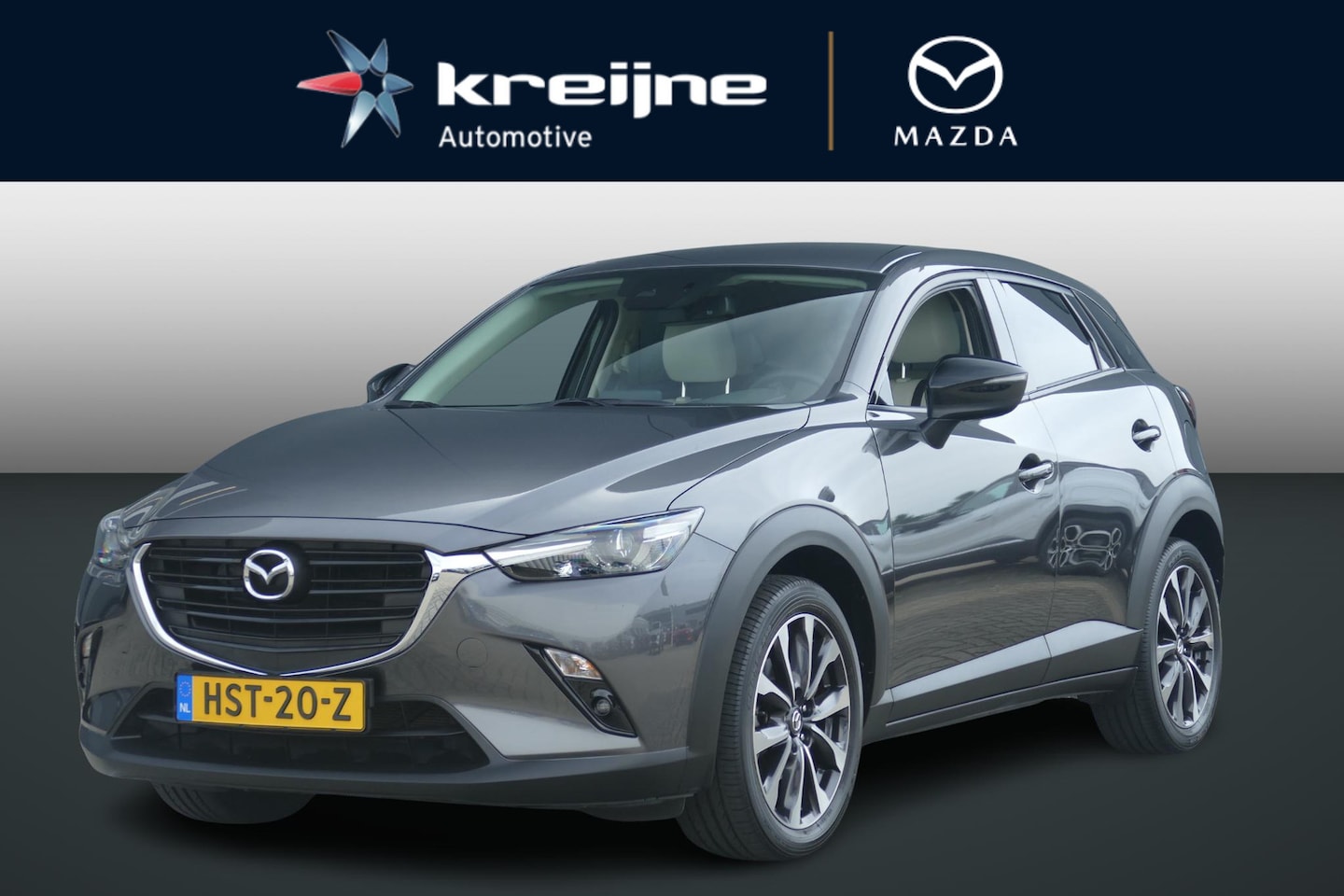 Mazda CX-3 - 2.0 SkyActiv-G 120 GT-M Line AUTOMAAT||HALF LEDER||RIJKLAARPRIJS!!! - AutoWereld.nl