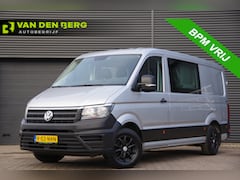 Volkswagen Crafter - 35 2.0 TDI L3H2 DC 6P, 140PK AUT. LEDER, TREKHAAK, CAMERA, NAVI, AIRCO, APPLE CARPLAY/ANDR