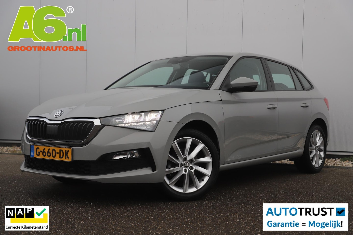 Skoda Scala - 1.0 TSI Ambition 116PK Carplay Android Navigatie Airco Cruise Lane Assist 17 inch LMV - AutoWereld.nl