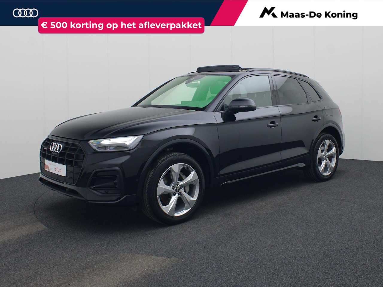 Audi Q5 - 50 TFSIe 220kW/299PK · Panoramadak · Trekhaak · 360°Camera + Parkeersensoren · Apple/Andro - AutoWereld.nl