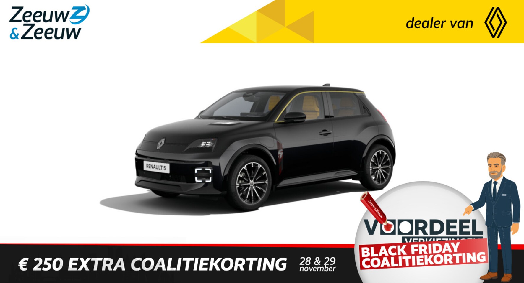 Renault 5 - Comfort Range Iconic cinq * De nieuwe Renault 5 * Auto van het Jaar 2025 * Nu met € 1.500, - AutoWereld.nl