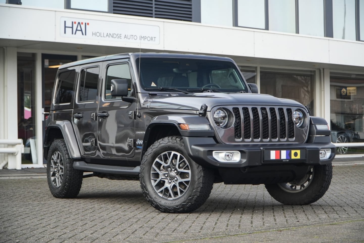Jeep Wrangler Unlimited - 4xe 380 Sahara 4xe 380 Sahara - AutoWereld.nl