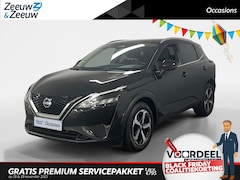 Nissan Qashqai - 1.3 MHEV Xtronic Tekna AIRCO PANORAMADAK 360GRADEN CAMERA PARKEERSENSOREN ELEKTRISCHE ACHT