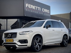 Volvo XC90 - 2.0 T8 AUT8 R-DESIGN TWIN ENGINE AWD 7PERS PANODAK LEDER 22 INCH-LMV NAVI CAMERA DIGI-DASH