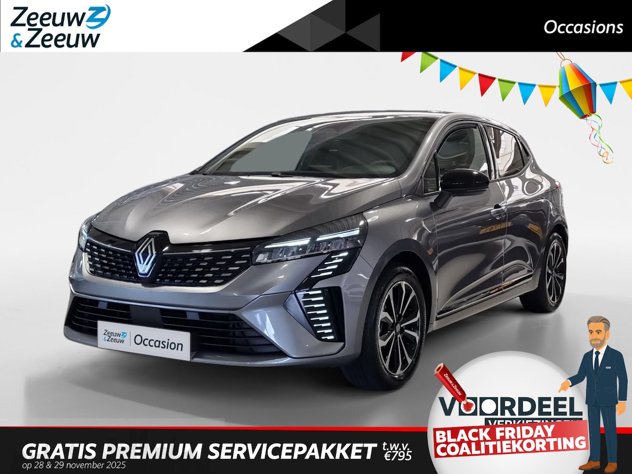 Renault Clio - 1.0 TCe 90 GPF techno * Camera * Carplay * Cruise Control * Stoelverwarming * LM Velgen 16 - AutoWereld.nl