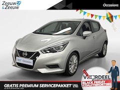 Nissan Micra - 1.0 IG-T Acenta AUTOMAAT AIRCO CRUISE CONTROLE APPLE CARPLAY ANDROID AUTO 5 DEURS ZEER MOO