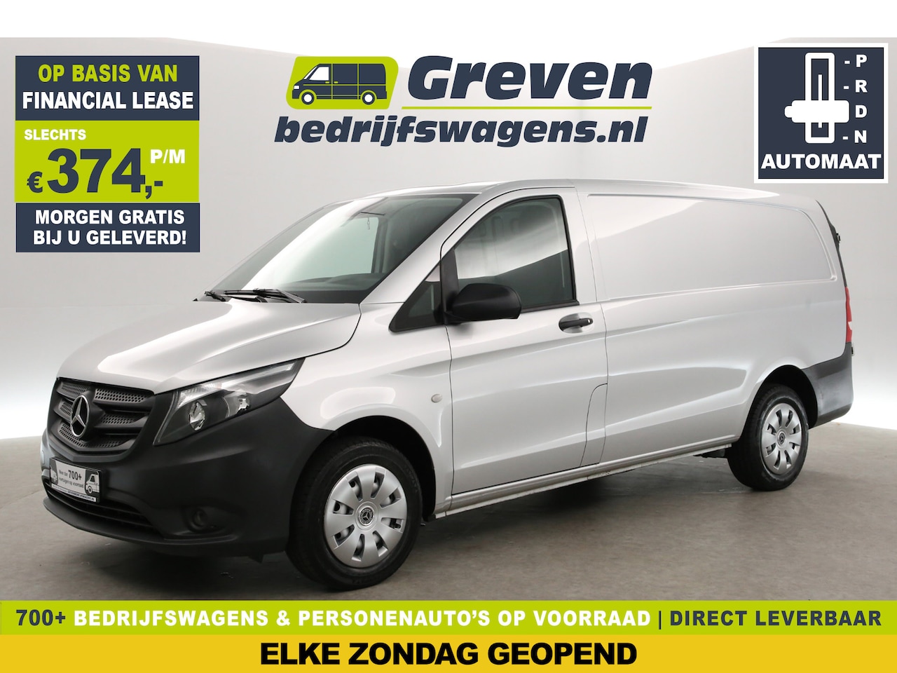 Mercedes-Benz Vito - 114 CDI Lang | Automaat | Cruisecontrol | Camera | Carplay | Stoelverwarming - AutoWereld.nl