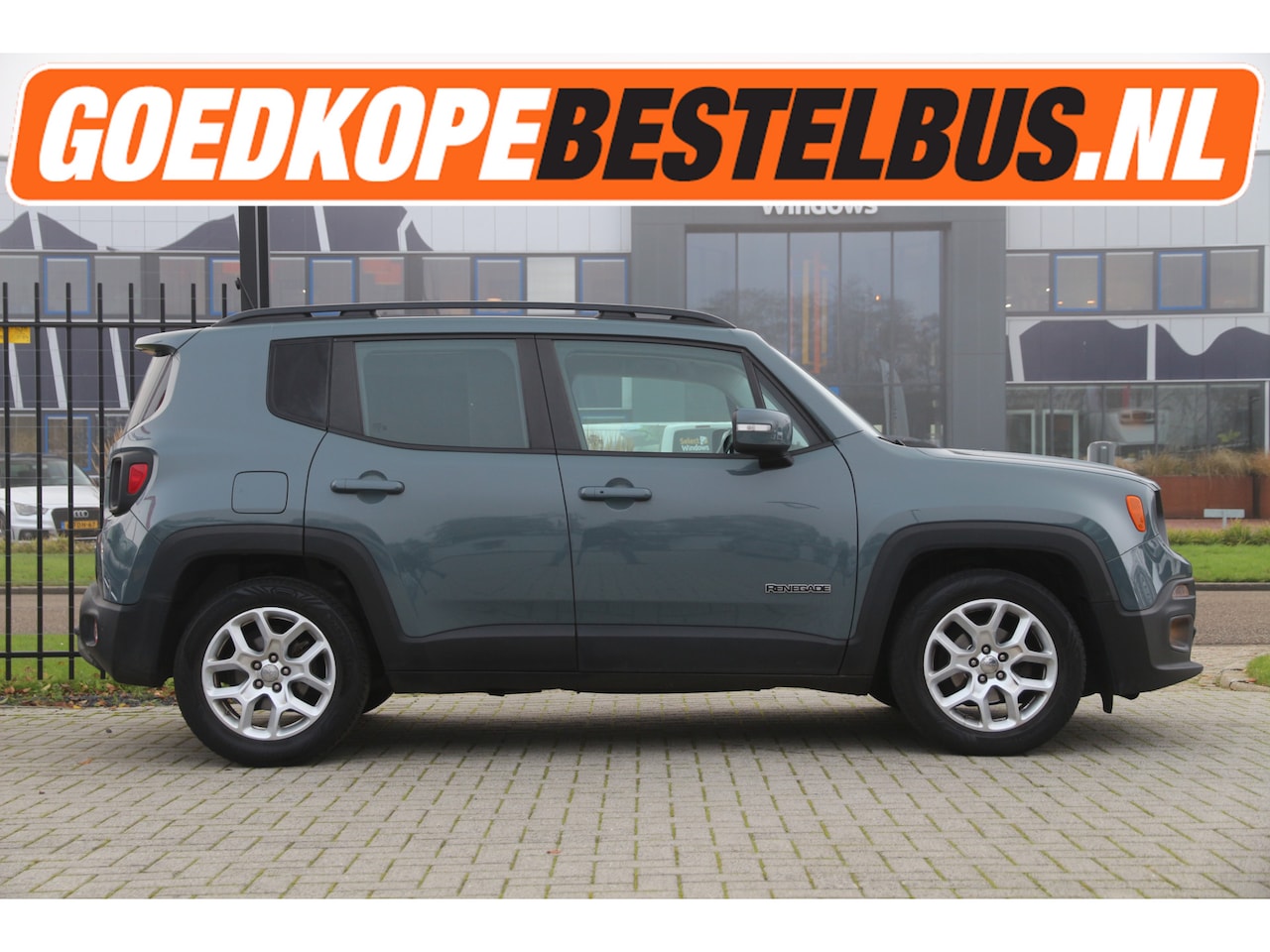 Jeep Renegade - 1.6 MultiJet 120PK / Grijs kenteken / Euro 6 / Cruise / Airco.. - AutoWereld.nl
