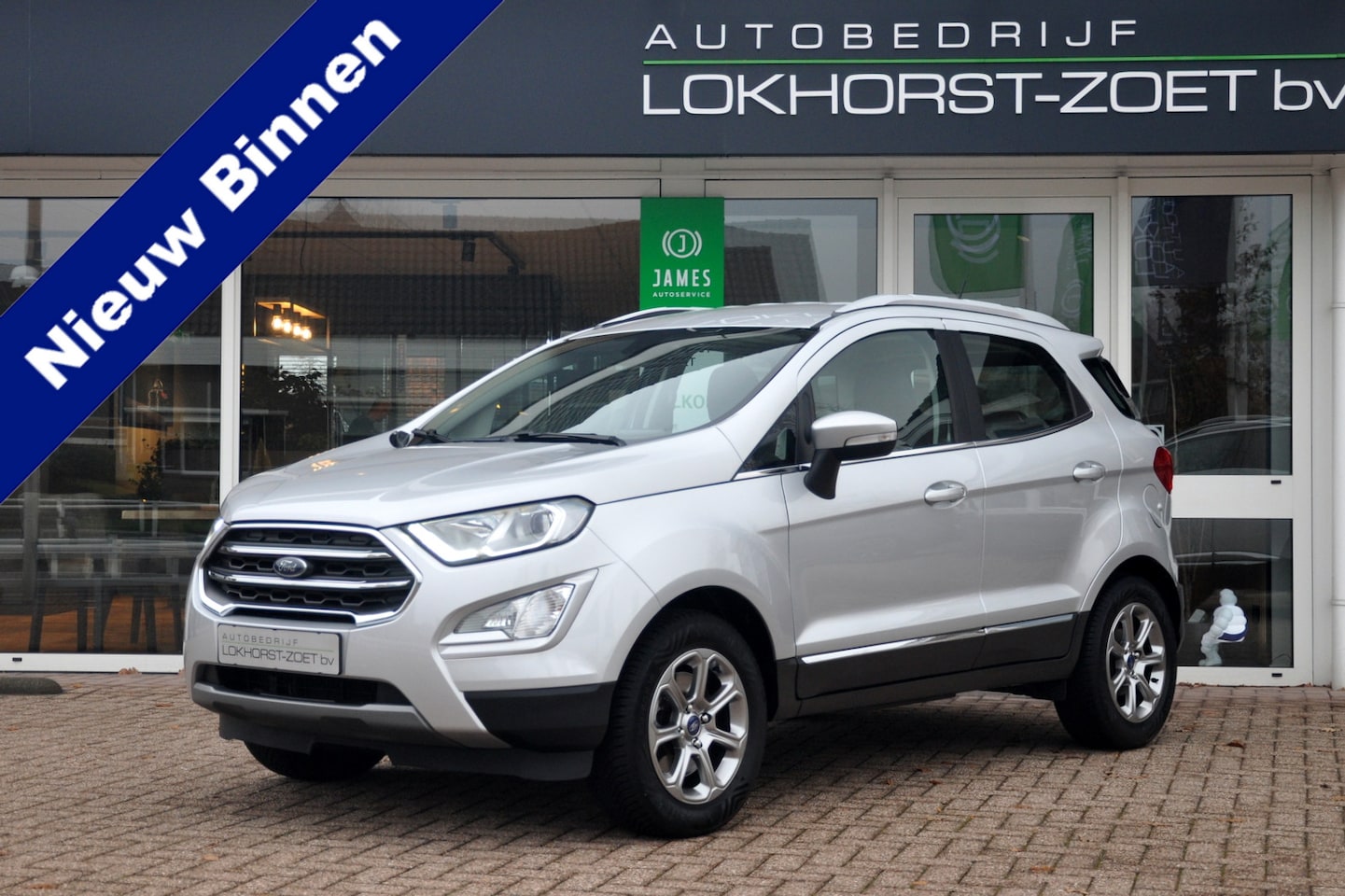 Ford EcoSport - 1.0 EcoBoost 125 PK Titanium | Navigatie | Trekhaak | All season | Nette staat! - AutoWereld.nl