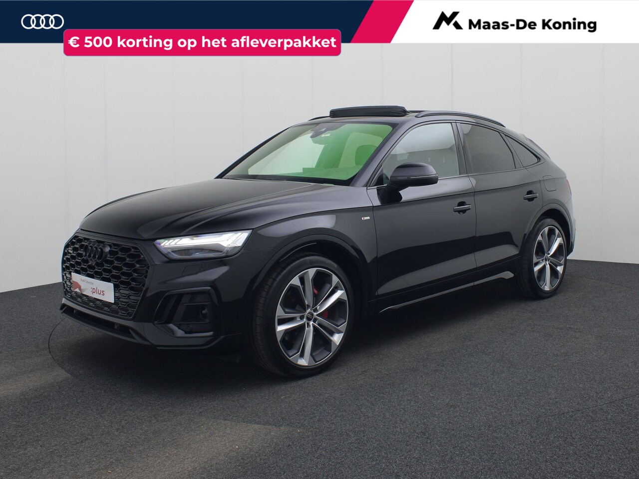 Audi Q5 Sportback - 55 TFSIe 270kW/367PK S edition Competition · Panoramadak · Trekhaak · Bang & Olufsen · Luc - AutoWereld.nl