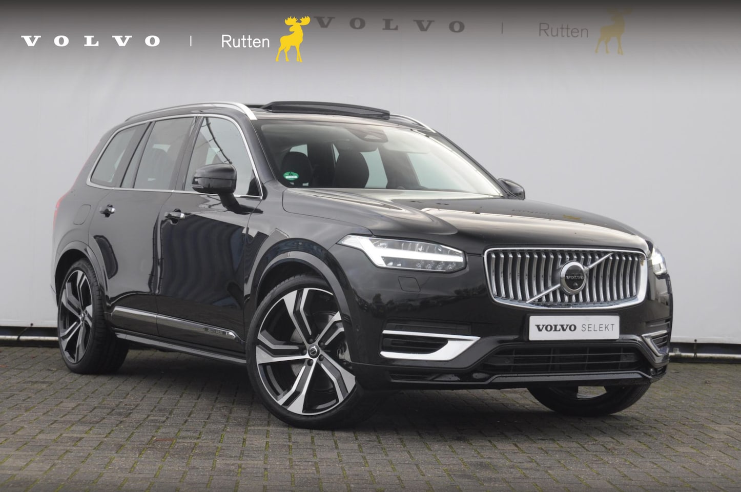 Volvo XC90 - T8 455PK Long range Recharge AWD Ultimate Bright Google infotaiment/ Adaptieve cruise cont - AutoWereld.nl