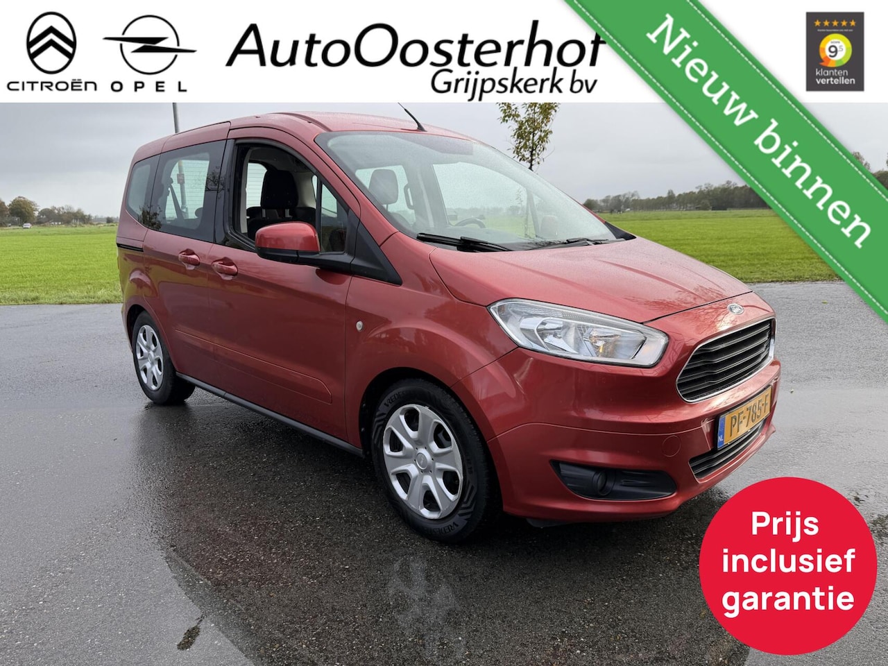 Ford Tourneo Courier - 101pk Titanium STAAT RIJKLAAR DIRECT RIJDEN - AutoWereld.nl