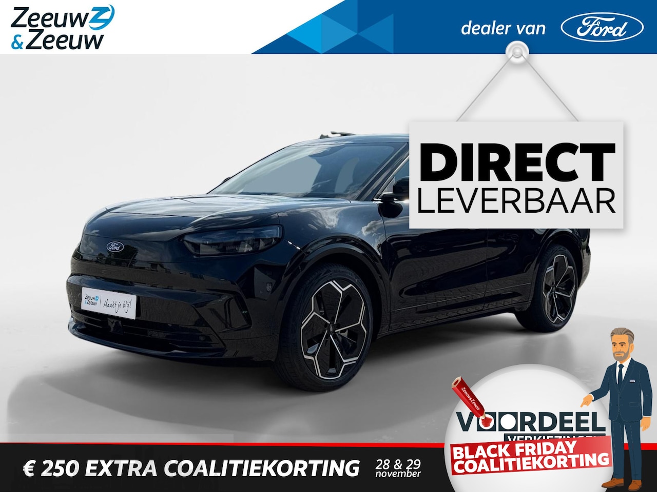 Ford Capri - Premium Extended Range RWD 77 kWh | Uit Voorraad Leverbaar | Prijs Inclusief 1500 euro For - AutoWereld.nl