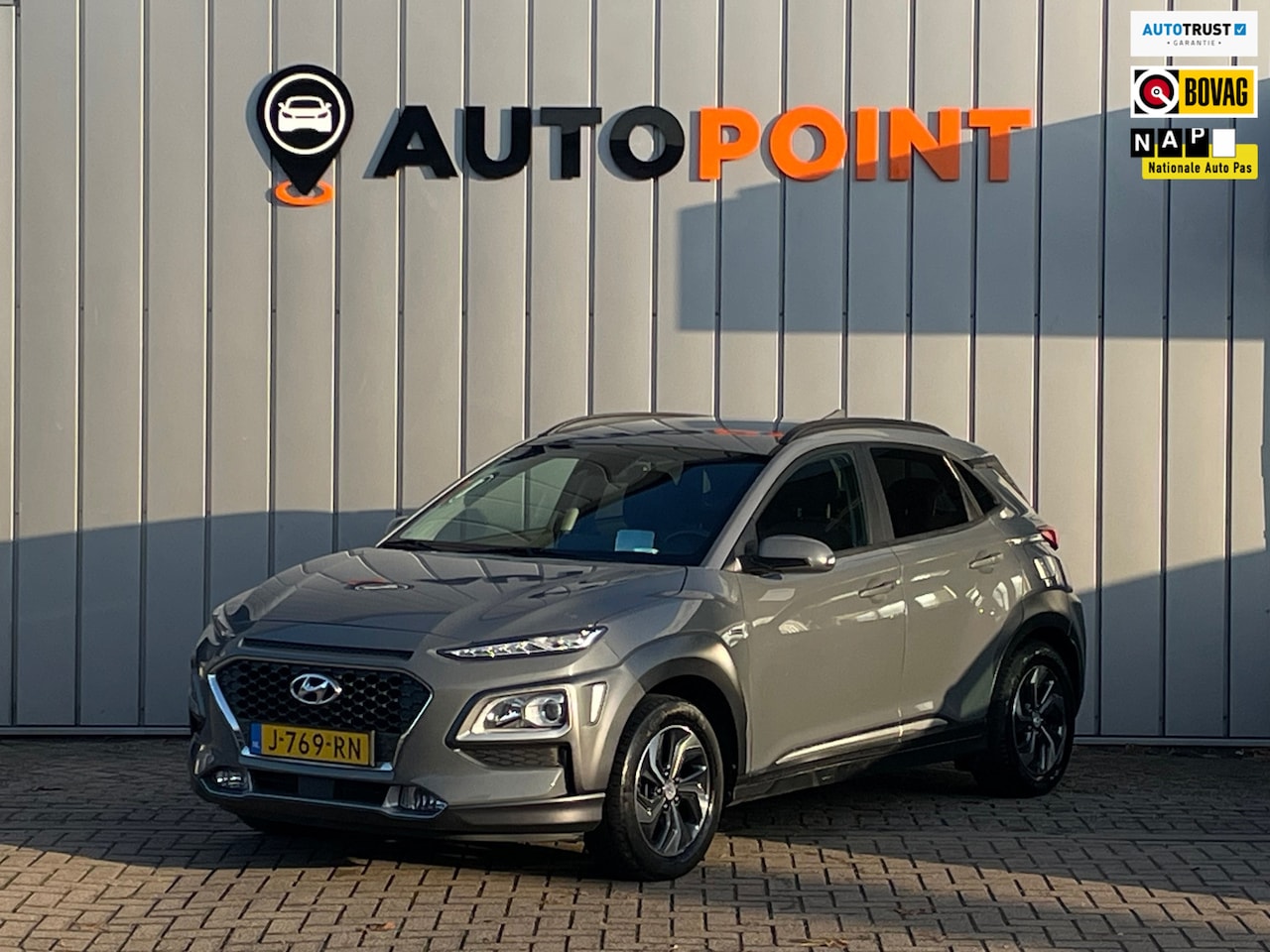 Hyundai Kona - 1.6 GDI HEV Fashion 1E EIG ORG NL DEALEROND|HEADSUP|BLINDSPOT|CAMERA|LANEASSIST|ADAPTIVE.C - AutoWereld.nl