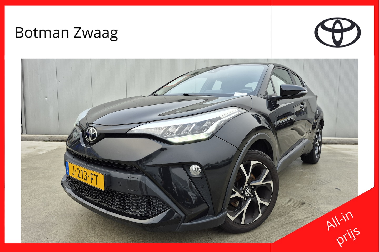 Toyota C-HR - 1.2 Turbo Dynamic | Trekhaak | 1.300 kg trekgewicht - AutoWereld.nl