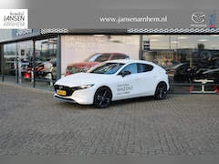 Mazda 3 - 3 HB 2.5 e-SkyActiv-G M Hybrid 140 Nagisa , Demovoordeel € 5.000, -, Automaat, Bruin Leder
