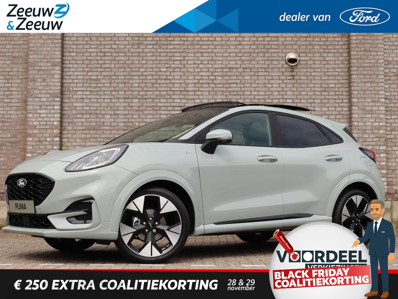 Ford Puma - 1.0 EcoBoost Hybrid ST-Line X | Driver assistance pack | Winterpack | Panoramadak | 19" Li - AutoWereld.nl