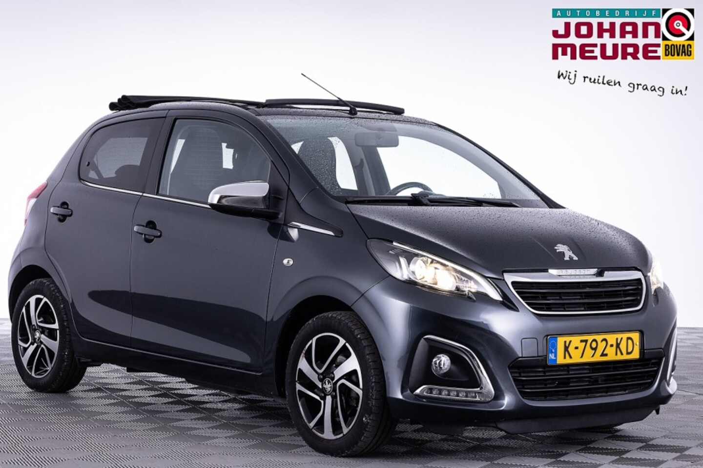 Peugeot 108 - 1.0 e-VTi Allure TOP! SCHUIFDAK | ECC | VELGEN | NAVI ✅ 1e Eigenaar - AutoWereld.nl