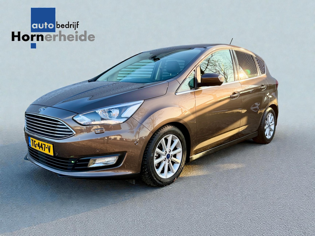 Ford C-Max - 1.5 Titanium 150 pk Automaat [ Fm navi,camera,ecc,lmv,pdc,trekhaak ] - AutoWereld.nl