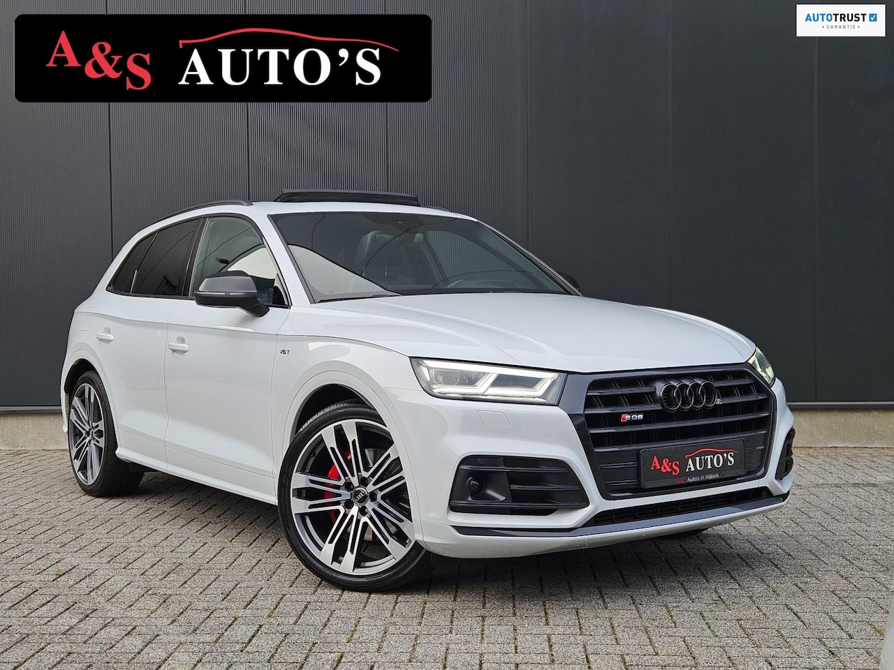 Audi SQ5 - 3.0 TFSI Quattro Panodak Luchtvering Trekhaak Carbon Memory Camera Sfeer Dodehoeksensor - AutoWereld.nl