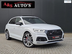 Audi SQ5 - 3.0 TFSI Quattro Panodak Luchtvering Trekhaak Carbon Memory Camera Sfeer Dodehoeksensor