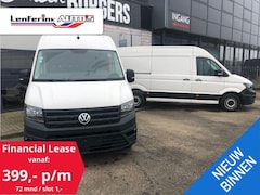 Volkswagen Crafter - 2.0 TDI L3H3 Navi, Trekhaak, PDC V+A Laadruimte Pakket, Apple Carplay, 3-Zits