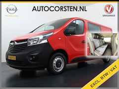 Opel Vivaro - 1.6CDTI 126PK L2H1 DC Dubbele Cabine 5-Persoons Navi Camera Airco Trekhaak Cruise Control