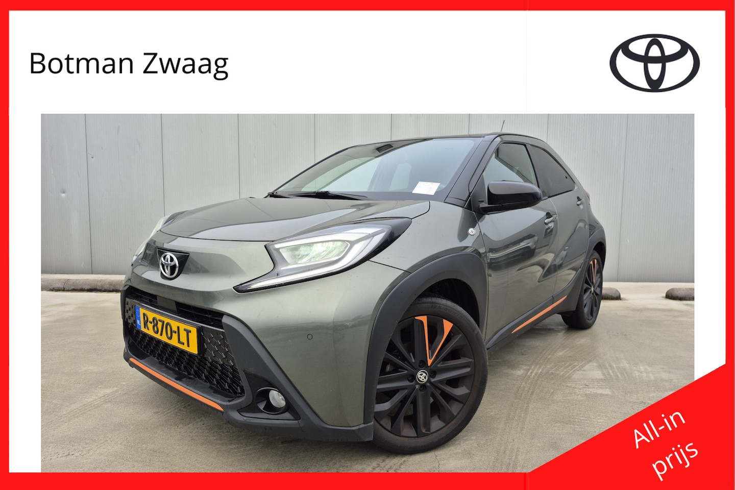 Toyota Aygo X - 1.0 VVT-i MT Limited | Achteruitrijcamera | Navigatie | Cruise control adaptief | PDC V+A - AutoWereld.nl