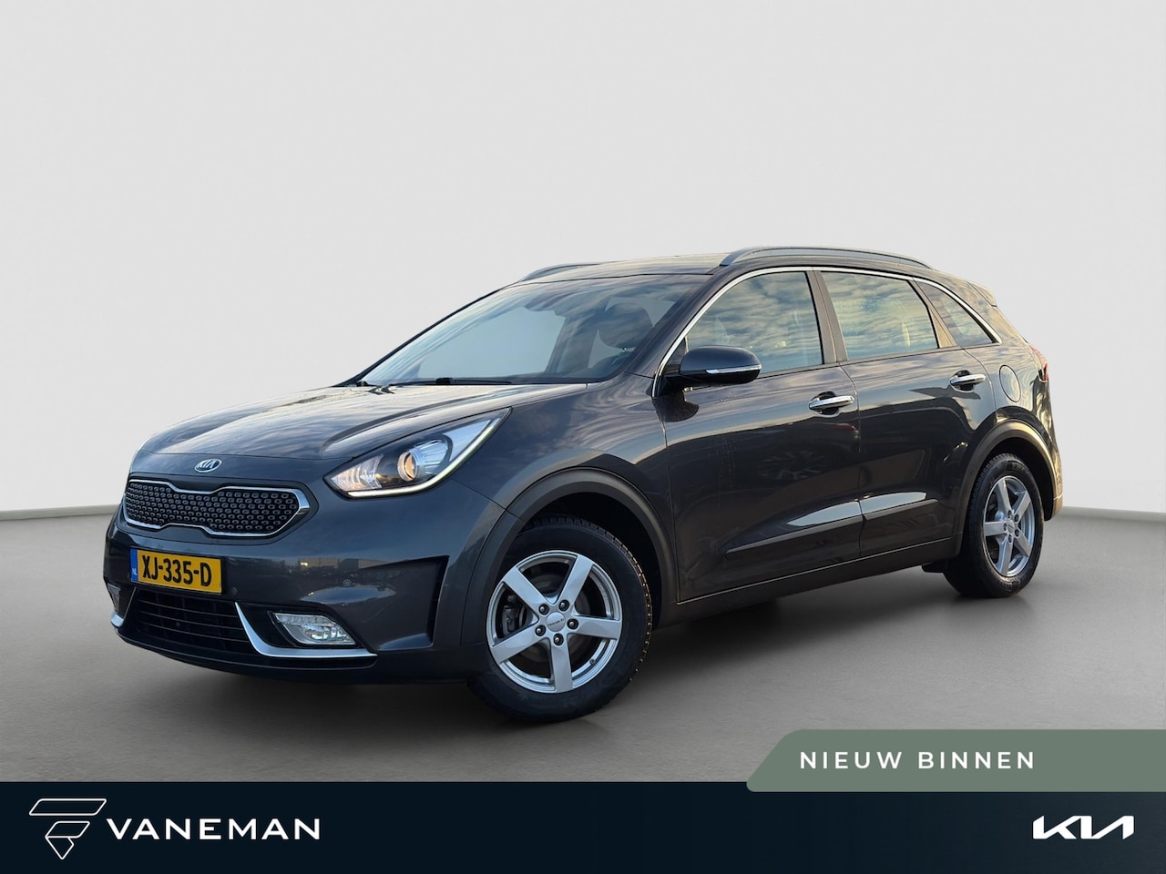Kia Niro - 1.6 GDi Hybrid DynamicLine Automaat | Navi | Clima | Cruise | LMV | Camera | H-Leder | App - AutoWereld.nl