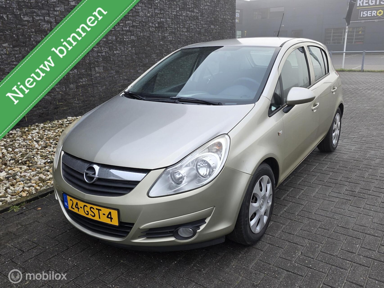 Opel Corsa - 1.4-16V Enjoy - Airco - Nieuwe apk - AutoWereld.nl