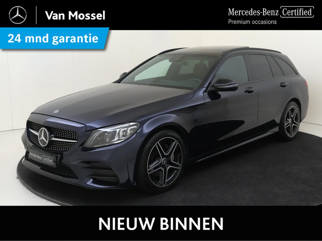 Mercedes-Benz C-klasse Estate - 180 Premium Pack / Panoramadak/ Night/ Multibeam - AutoWereld.nl