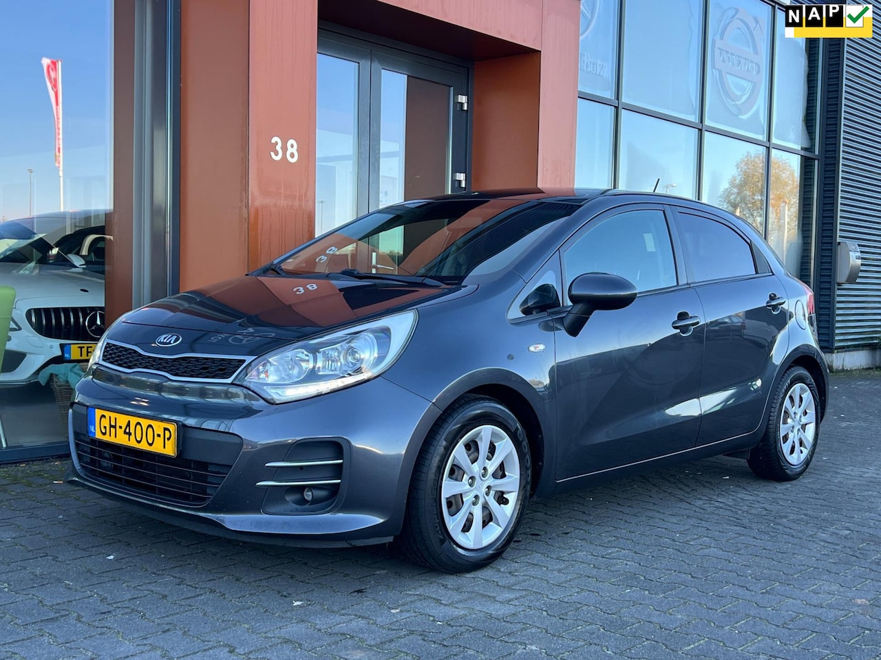 Kia Rio - 1.2 CVVT|Led|Airco|Isofix|Bluetooth|Cruise - AutoWereld.nl
