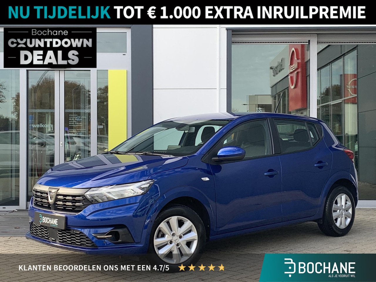 Dacia Sandero - 1.0 TCe 90 Comfort | Dodehoekdetectie | Achteruitrijcamera - AutoWereld.nl