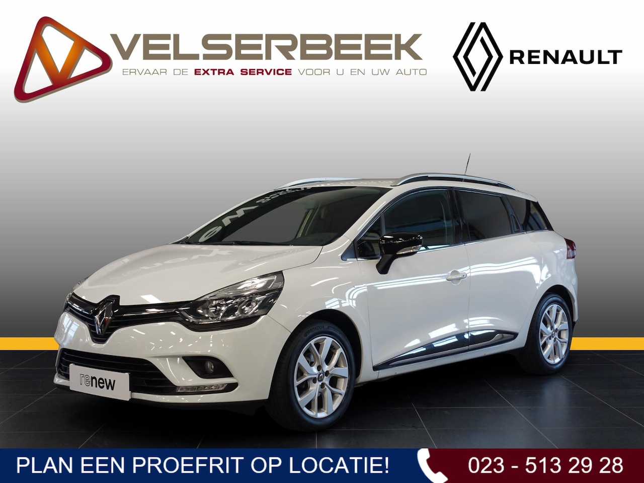 Renault Clio Estate - TCe 90 Limited *Airco/Cruise/Navigatie/LMV * - AutoWereld.nl