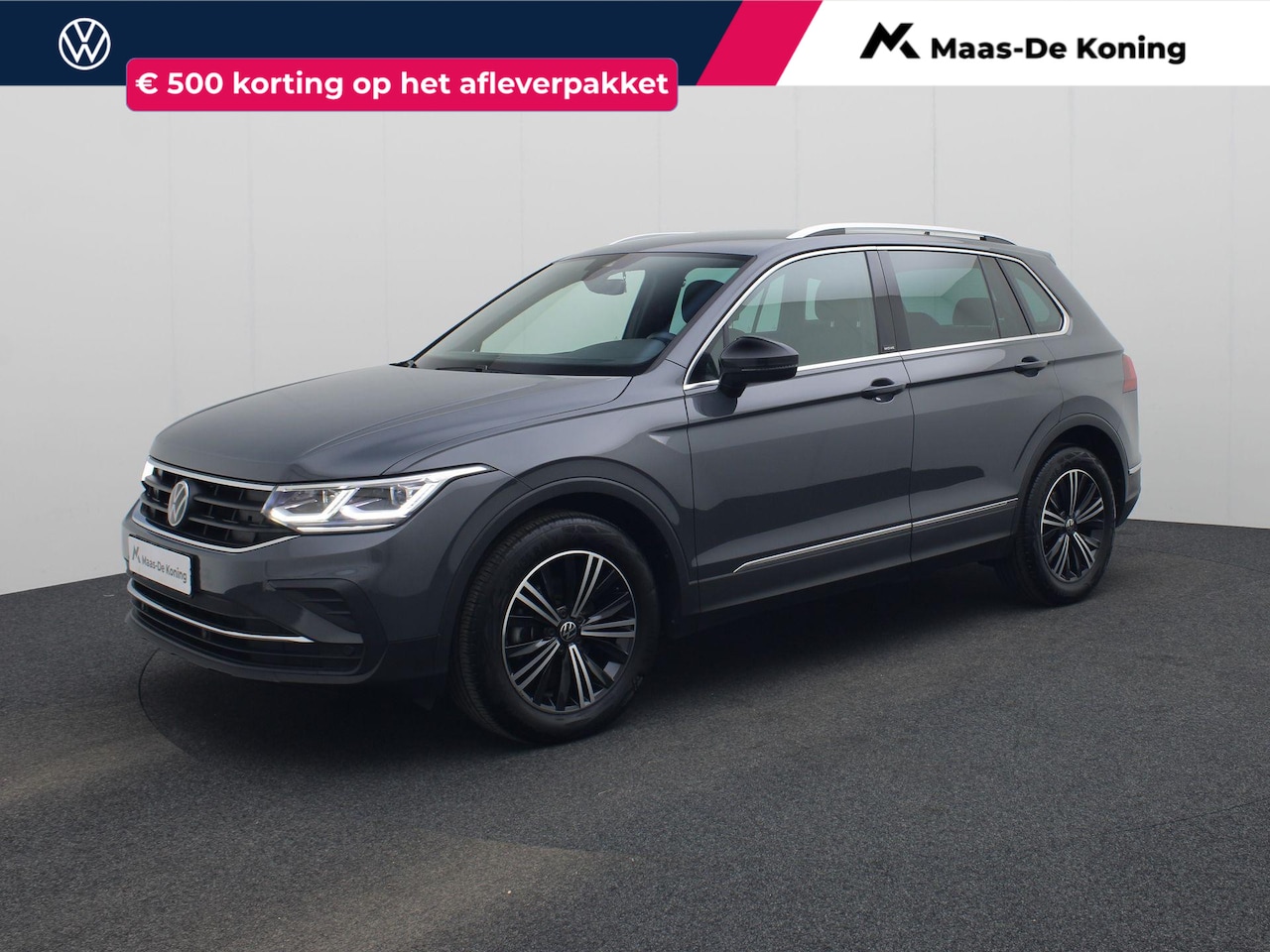 Volkswagen Tiguan - 1.5TSI/150PK Move DSG · Navigatie · Camera + Parkeersensoren · Apple/Android Car Play · - AutoWereld.nl