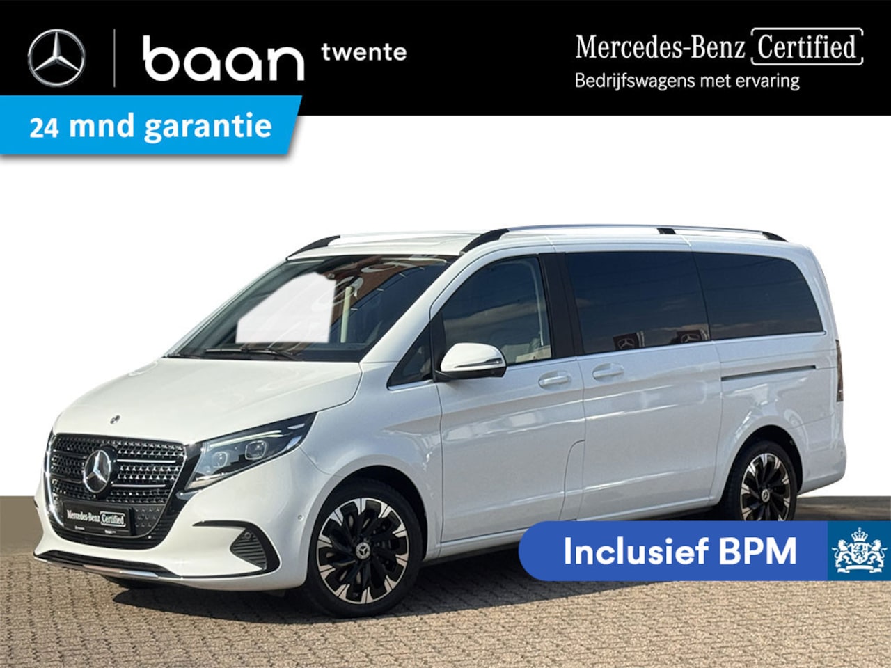 Mercedes-Benz V-klasse - V 220d L DC Avantgarde | Incl. BPM excl. BTW | Burmester | 360° Camera - AutoWereld.nl