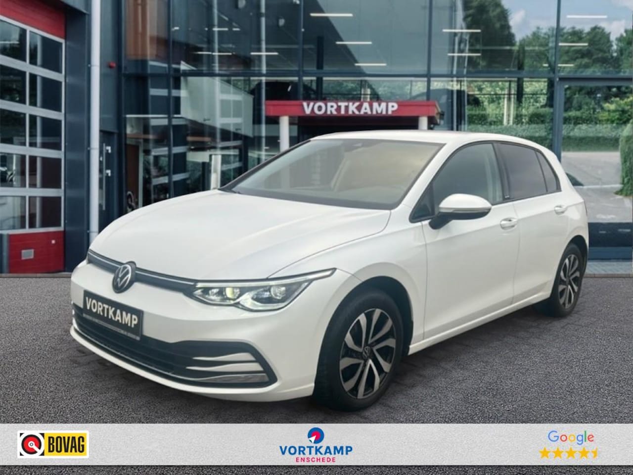 Volkswagen Golf - 1.5 TSI LIFE ACTIVE TREKHAAK/CAMERA/NAVI/CARPLAY/ACC/STOEL-STUURVERW - AutoWereld.nl