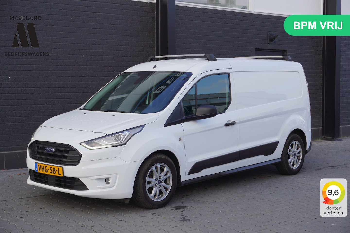 Ford Transit Connect - 1.5 EcoBlue L2 EURO 6 - A/C Climate - Navi - Cruise - €13.950,- Excl. - AutoWereld.nl